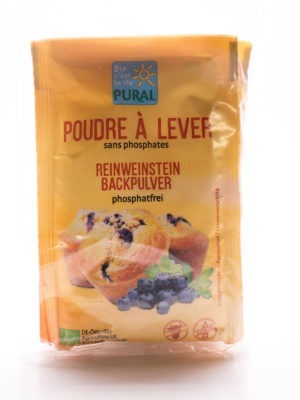 Pourdre à lever sans phosphates