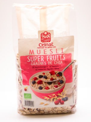 Muesli super fruits