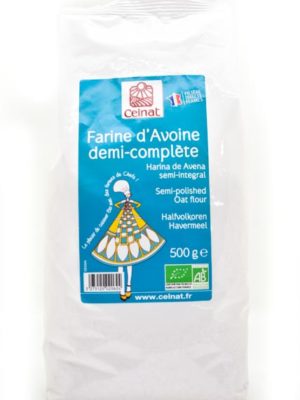 Farine d'Avoine demi-complète