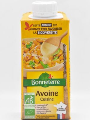 crème avoine cuisine