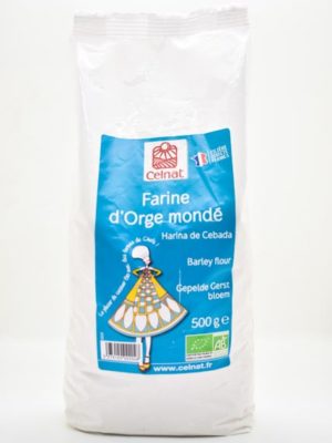 farine orge mondé