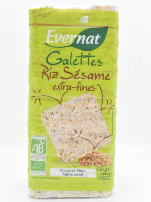 Galette riz sésame extra fine