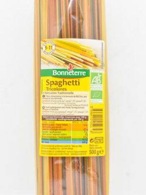 Spaghetti tricolore