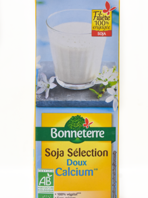 LAIT SOJA SELECTION DOUX CALCIUM BONNETERRE