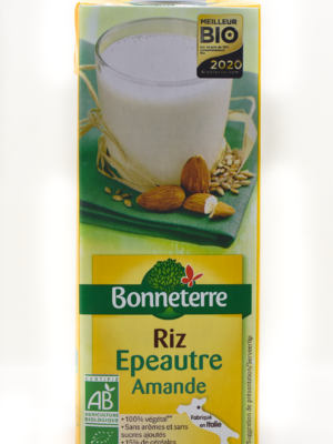 lait riz épeautre amande bonneterre
